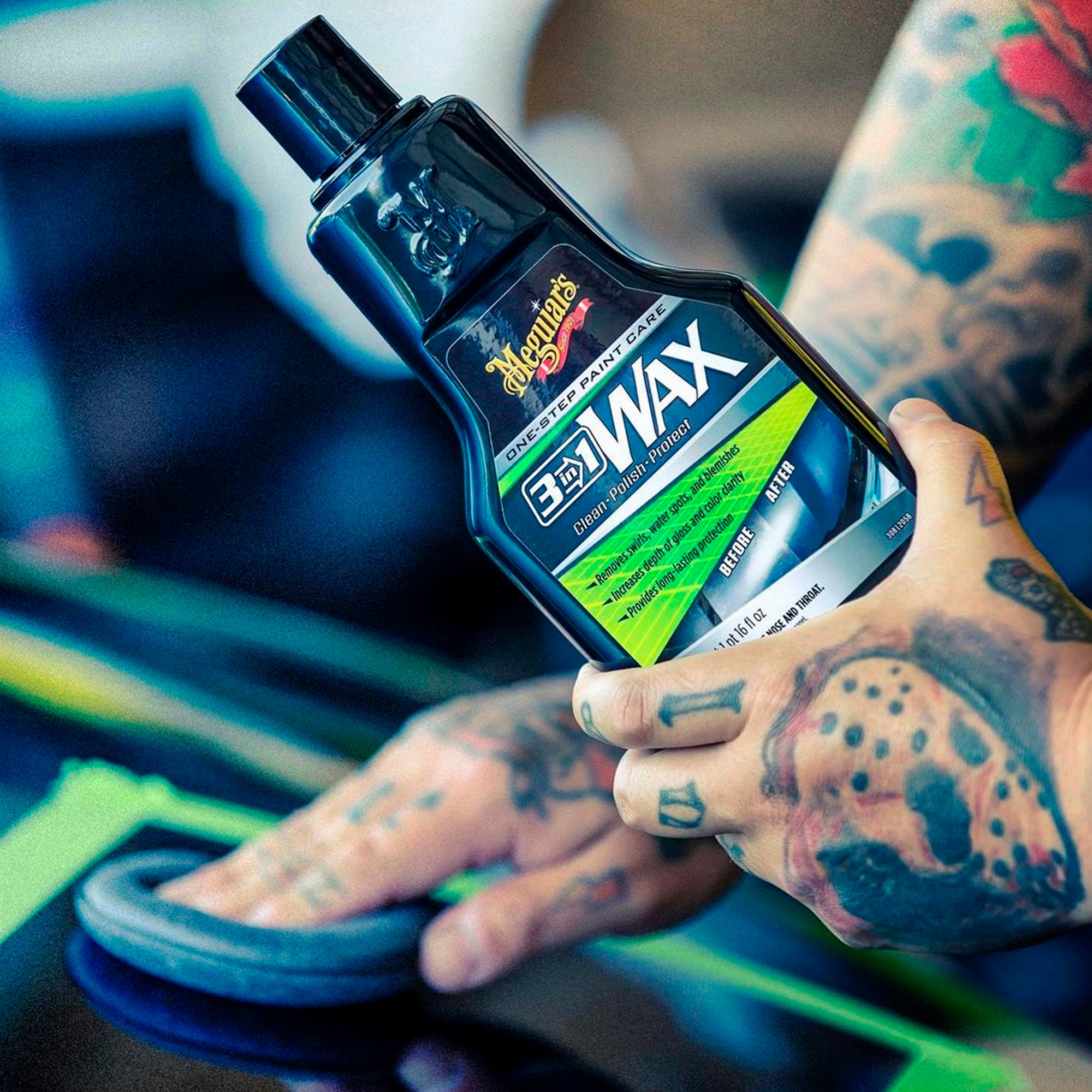 3 IN 1 PAINT WAX 473 ML