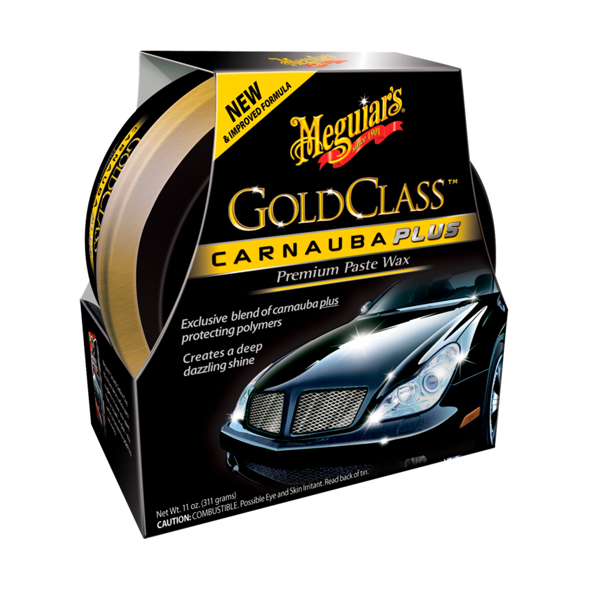 GOLD CLASS CARNAUBA PLUS PASTE WAX 311G