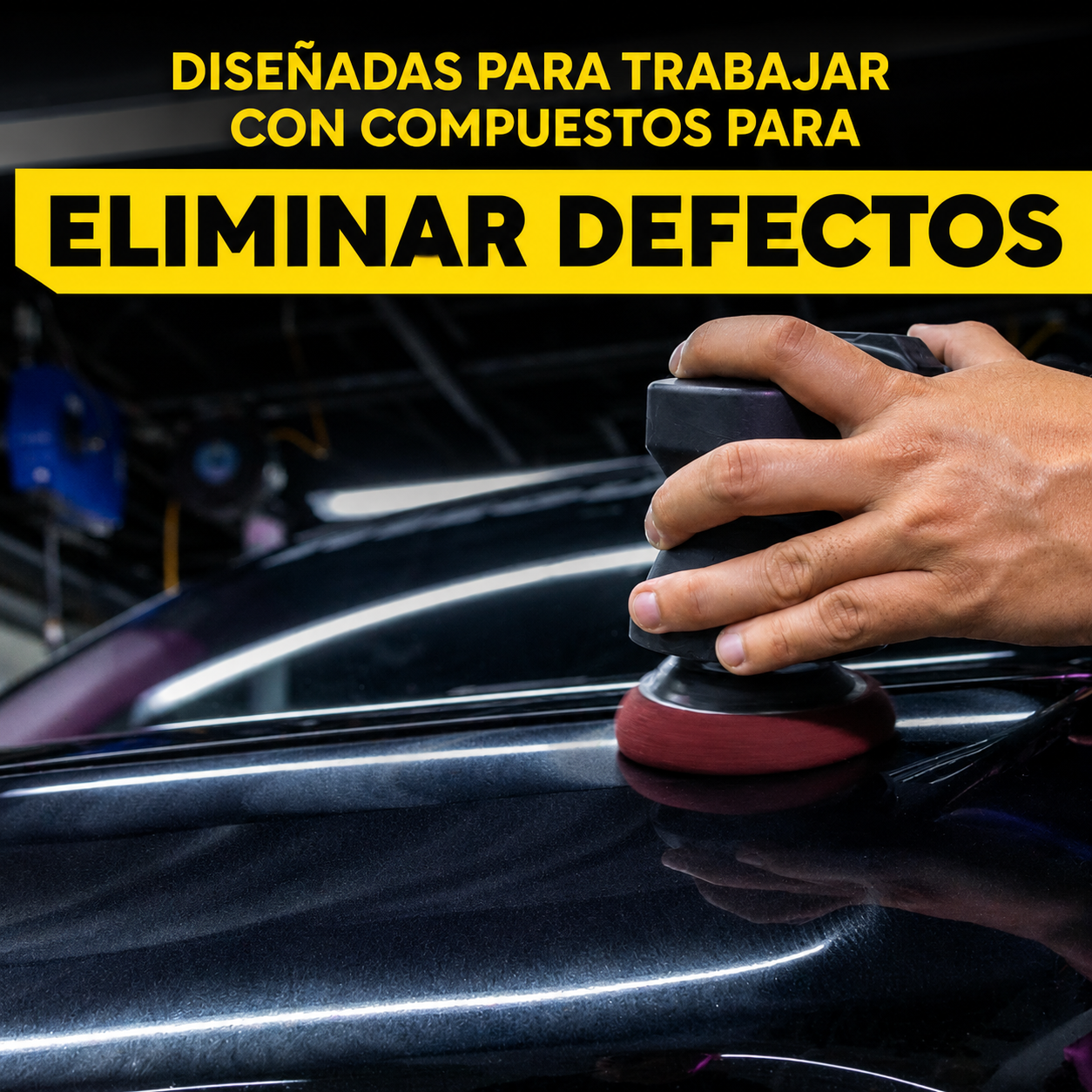 MEGUIAR'S PROFESSIONAL 3" PAD DE CORTE - Pack 3ud