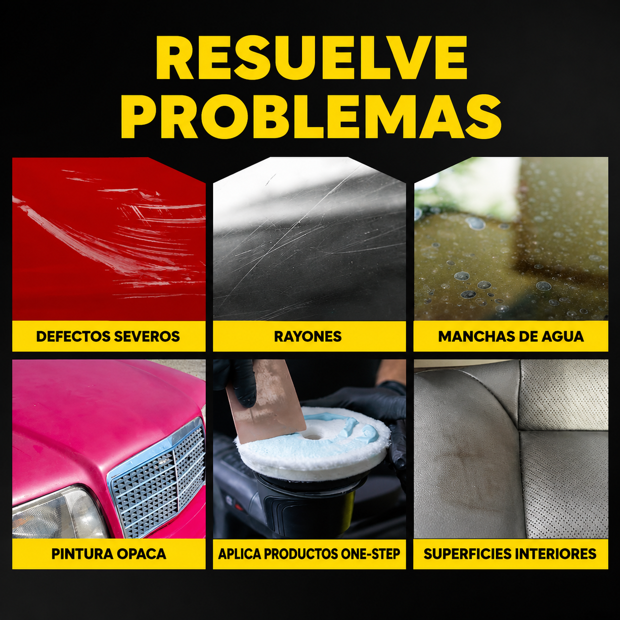 MEGUIAR'S PROFESSIONAL 6" MICROFIBER PAD - Pack 2ud