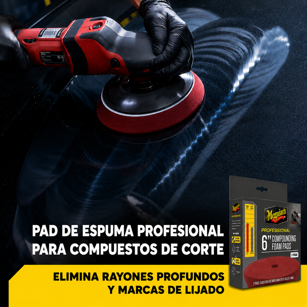 PROFESSIONAL 6" PAD DE CORTE - Pack 2ud