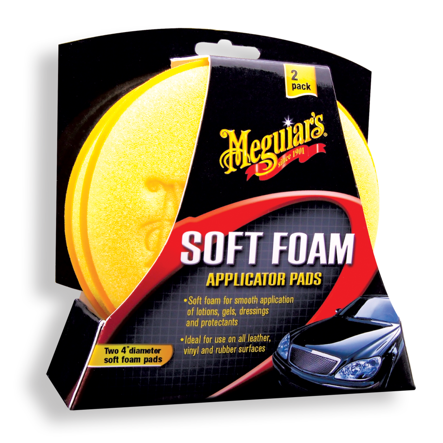 SOFT FOAM APPLICATOR PADS - PACK 2 UDS.