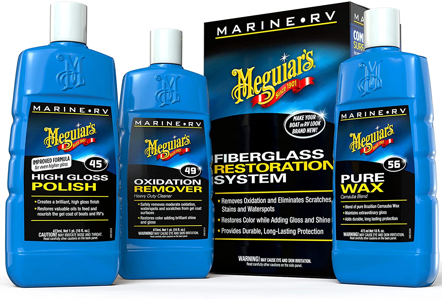 BOAT-RV FIBERGLASS OXIDATION REMOVAL KIT