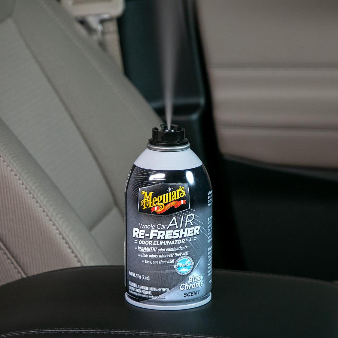 AIR RE-FRESHER, BLACK CHROME 59 ML