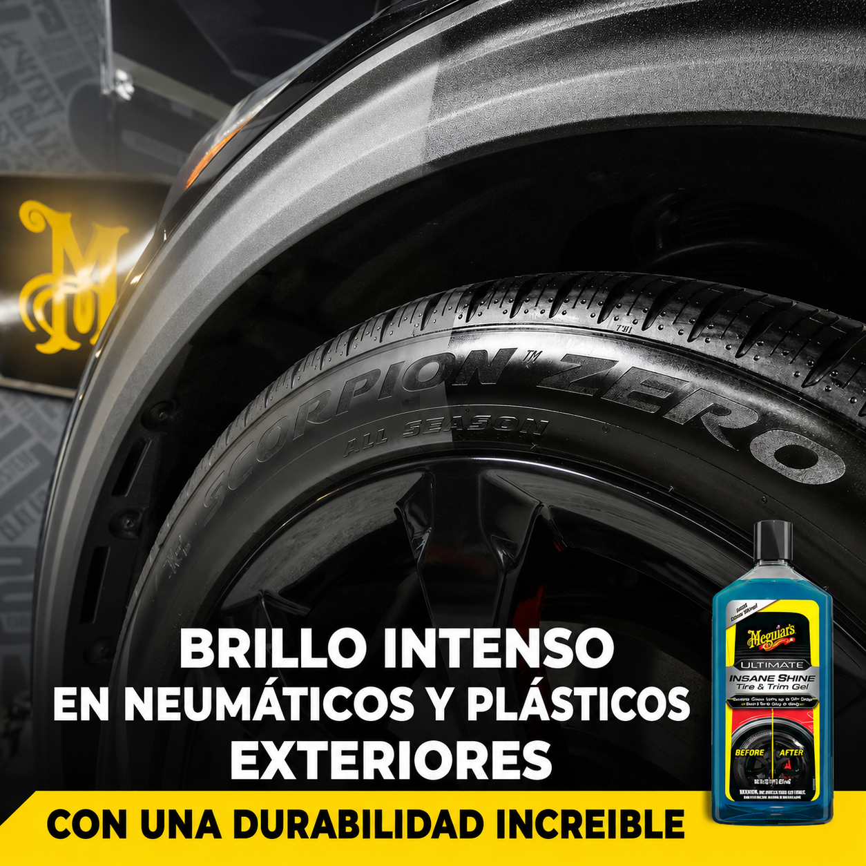 MEGUIAR'S ULTIMATE INSANE SHINE TIRE & TRIM GEL