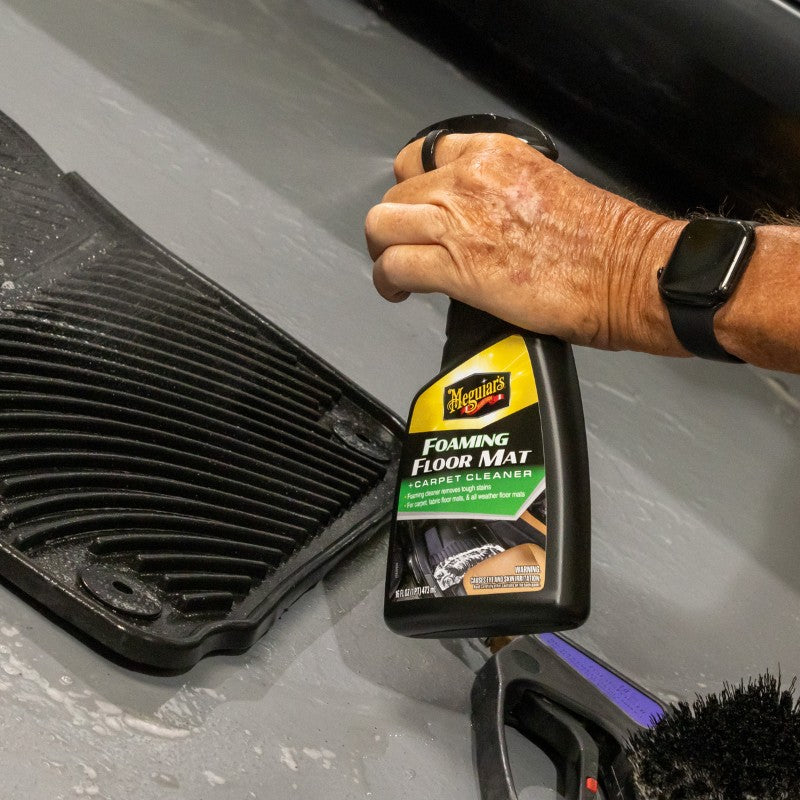FOAMING FLOOR MAT + CARPET CLEANER 473ml