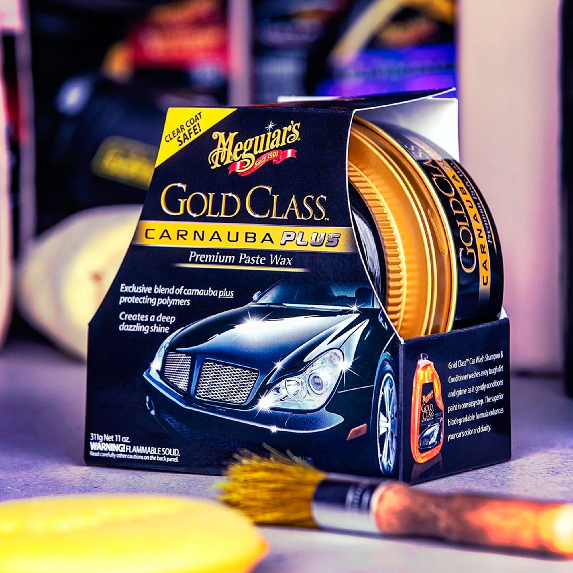 GOLD CLASS CARNAUBA PLUS PASTE WAX 311G